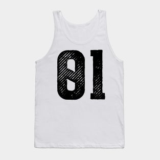 Rough Number 01 Tank Top